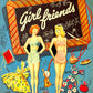 Vintage Paper Dolls Girlfriends 1944 Printable PDF Instant Digital Download 5 Pretty Girl Friends Forties Dolls Clip Art