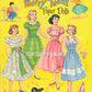 Vintage Paper Dolls Merry Teens c. 1950s Printable PDF Instant Digital Download 4 Pretty Teenager Girls Friends Dolls Clip Art