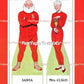 Vintage Christmas Paper Dolls Santa and Mrs. Claus Printable PDF Instant Digital Download Holiday Craft Clipart