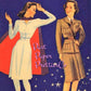 Vintage Paper Dolls War Girls 1942 Printable PDF Instant Digital Download 4 USA WWII Gals Wartime Era Women Ladies Clip Art