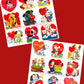 Vintage Puppy Dogs Valentine Cards ALL Doggie Themed Collage Images Printable PDF Instant Digital Download 168 Designs Dog Love Clip Art