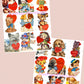 Vintage Puppy Dogs Valentine Cards ALL Doggie Themed Collage Images Printable PDF Instant Digital Download 168 Designs Dog Love Clip Art