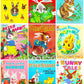 Vintage Peter Rabbit Book Covers Collage Sheet Images Printable PDF Instant Digital Download Childrens Easter Books Clip Art