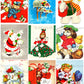 Vintage Printable Christmas Mailbox You've Got Mail Collage Sheets Retro MCM 36 Card Images PDF Instant Digital Download Cute Xmas Letters