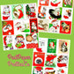 Vintage Printable Christmas Cats in Hats Card Collage Sheets and Full Images ALL Holiday Kitty Cat Kittens PDF Instant Digital Download