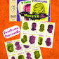 Vintage Printable Monster Old Maid Playing Cards Spooktacular Collage Set PDF Instant Digital Download Halloween Classic 60s Card Game