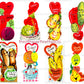Vintage Food-In-Love Valentine Cards Images Anthropomorphic Fruit Veggies Couples Collage Sheets Printable PDF Instant Digital Download