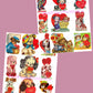 Vintage Puppy Dogs Valentine Cards ALL Doggie Themed Collage Images Printable PDF Instant Digital Download 168 Designs Dog Love Clip Art