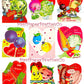 Vintage Food-In-Love Valentine Cards Images Anthropomorphic Fruit Veggies Couples Collage Sheets Printable PDF Instant Digital Download