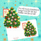 Vintage Printable Christmas Tree Coin Money Card Image Dime Holder PDF Instant Digital Download Merry Kitschmas 300 dpi JPEG PNG