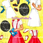 Vintage Paper Dolls Mother and Daughter Printable PDF Instant Digital Download Pretty Dolls and Clothes Queen Holden 1950s MCM Clip Art