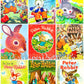 Vintage Peter Rabbit Book Covers Collage Sheet Images Printable PDF Instant Digital Download Childrens Easter Books Clip Art