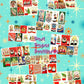 Vintage Christmas Choir Boys Collage Sheets Printable PDF Instant Digital Kitsch Cute Holiday Caroling Church Kids 80 Retro Images