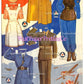 Vintage Paper Dolls Air Land and Sea WWII Air Force Army Navy Military Dolls 1943 Printable PDF Instant Digital Download Wartime Clipart