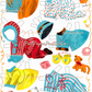 Vintage CUTE Baby Paper Dolls Dolls with Cloth-Like Clothes Printable PDF Instant Digital Download Sweet Kitsch MCM Babies Toddlers Clip Art
