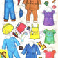 Vintage Paper Dolls Baby Shower 1942 Cute Adorable Babies Toddlers Printable PDF Instant Digital Download 8 Kitschy Baby Dolls Clip Art