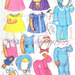 Vintage Paper Dolls Baby Shower 1942 Cute Adorable Babies Toddlers Printable PDF Instant Digital Download 8 Kitschy Baby Dolls Clip Art