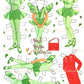 Vintage Paper Dolls Ballet Cut-Outs 1964 PDF Printable Instant Digital Download 5 Cute Kitsch Ballerina Dancer Girls Clip Art