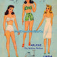 Vintage Paper Dolls Career Girls 1942 PDF Printable Instant Digital Download Pretty Glamour Career Gals Teacher Nurse Stewardess Clip Art