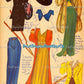 Vintage Paper Dolls Career Girls 1942 PDF Printable Instant Digital Download Pretty Glamour Career Gals Teacher Nurse Stewardess Clip Art