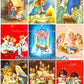 Vintage Printable Christmas Card Nativity Scene Images Collage Sheets PDF Instant Digital Download Cute Religious Gift Tags Cards