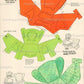 Vintage Paper Dolls Goldilocks and the Three Bears 1953 Paper Dolls Playset PDF Printable Instant Digital Download Storybook Diorama