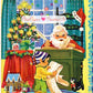 Vintage Paper Dolls Little Miss Christmas and Holly-Belle 1965 Printable PDF Instant Digital Download Kawaii Kitschy Cute Girls Clip Art