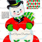 Vintage Merry Christmas Fun Push-Outs and Lace-Ups Ornaments Paper Dolls Printable PDF Instant Digital Download Retro 1960's Paper Crafts
