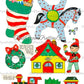 Vintage Merry Christmas Fun Push-Outs and Lace-Ups Ornaments Paper Dolls Printable PDF Instant Digital Download Retro 1960's Paper Crafts