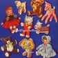 Vintage Paper Dolls Sandra and Sue 1948 PDF Instant Digital Download Kitsch Cute Kawaii Girls and Their Toys Printable Clip Art