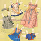 Vintage Paper Dolls Sandra and Sue 1948 PDF Instant Digital Download Kitsch Cute Kawaii Girls and Their Toys Printable Clip Art