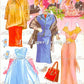 Vintage Paper Dolls The Pink Wedding 1952 Printable PDF Instant Digital Download Wedding 6 Bridal Party Dolls & Clothes