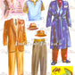Vintage Paper Dolls The Pink Wedding 1952 Printable PDF Instant Digital Download Wedding 6 Bridal Party Dolls & Clothes