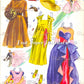 Vintage Paper Dolls The Pink Wedding 1952 Printable PDF Instant Digital Download Wedding 6 Bridal Party Dolls & Clothes