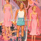Vintage Paper Dolls The Pink Wedding 1952 Printable PDF Instant Digital Download Wedding 6 Bridal Party Dolls & Clothes