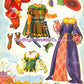 Vintage Paper Dolls Prince & Princess 1941 Printable PDF Instant Digital Download Royalty Royal Medieval King Queen Clip Art