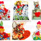 Vintage Cowgirl Valentines Day Card Images Collage Sheets Printable PDF Instant Digital ALL Cute Western Girls Themed Clipart