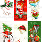 Vintage Christmas Santa Claus Vehicles Card Collage Sheets Printable PDF Instant Digital Download Planes Trains Automobiles 110 Images