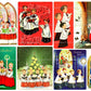 Vintage Christmas Choir Boys Collage Sheets Printable PDF Instant Digital Kitsch Cute Holiday Caroling Church Kids 80 Retro Images