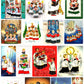 Vintage Christmas Choir Boys Collage Sheets Printable PDF Instant Digital Kitsch Cute Holiday Caroling Church Kids 80 Retro Images