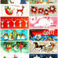 700 + Vintage MCM Printable Christmas Gift Tags Cute Retro Graphics PDF Instant Digital Download HUGE Lot of Holiday Present Tags 708 Images