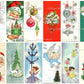 700 + Vintage MCM Printable Christmas Gift Tags Cute Retro Graphics PDF Instant Digital Download HUGE Lot of Holiday Present Tags 708 Images