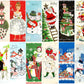 700 + Vintage MCM Printable Christmas Gift Tags Cute Retro Graphics PDF Instant Digital Download HUGE Lot of Holiday Present Tags 708 Images