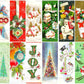700 + Vintage MCM Printable Christmas Gift Tags Cute Retro Graphics PDF Instant Digital Download HUGE Lot of Holiday Present Tags 708 Images