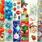 700 + Vintage MCM Printable Christmas Gift Tags Cute Retro Graphics PDF Instant Digital Download HUGE Lot of Holiday Present Tags 708 Images