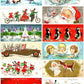 700 + Vintage MCM Printable Christmas Gift Tags Cute Retro Graphics PDF Instant Digital Download HUGE Lot of Holiday Present Tags 708 Images