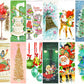 700 + Vintage MCM Printable Christmas Gift Tags Cute Retro Graphics PDF Instant Digital Download HUGE Lot of Holiday Present Tags 708 Images