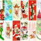 700 + Vintage MCM Printable Christmas Gift Tags Cute Retro Graphics PDF Instant Digital Download HUGE Lot of Holiday Present Tags 708 Images