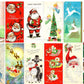 700 + Vintage MCM Printable Christmas Gift Tags Cute Retro Graphics PDF Instant Digital Download HUGE Lot of Holiday Present Tags 708 Images