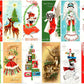 700 + Vintage MCM Printable Christmas Gift Tags Cute Retro Graphics PDF Instant Digital Download HUGE Lot of Holiday Present Tags 708 Images